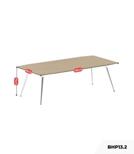 Bàn họp BHP13.2 180x88 - Vân gỗ nhạt