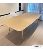 Bàn họp BHP13.4 240x110 - Vân gỗ nhạt