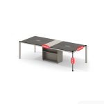 Bàn họp BHP20.6 280x120 - Vân gỗ