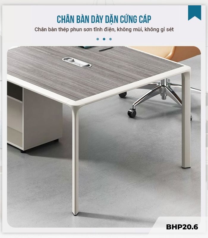 Bàn họp BHP20.6 280x120 - Vân gỗ