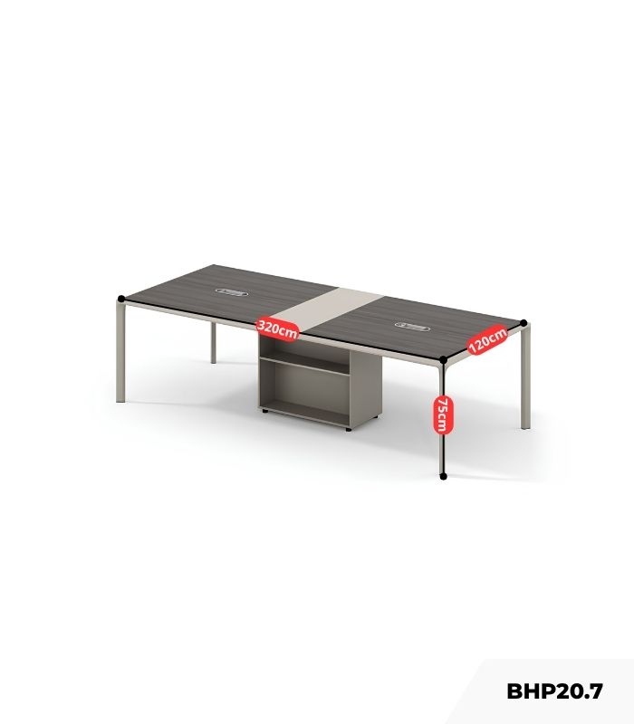 Bàn họp BHP20.7 320x120 - Vân gỗ