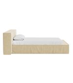 Giường Clifton Nhung 200 Danel Beige