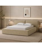 Giường Clifton Nhung 200 Danel Beige