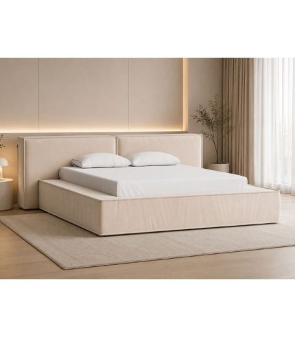 Giường Clifton Nhung 200 Danel Light