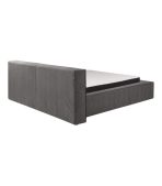 Giường Clifton Nhung 200 Ultra Grey