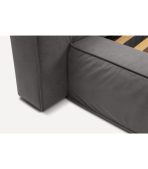 Giường Clifton Nhung 200 Ultra Grey