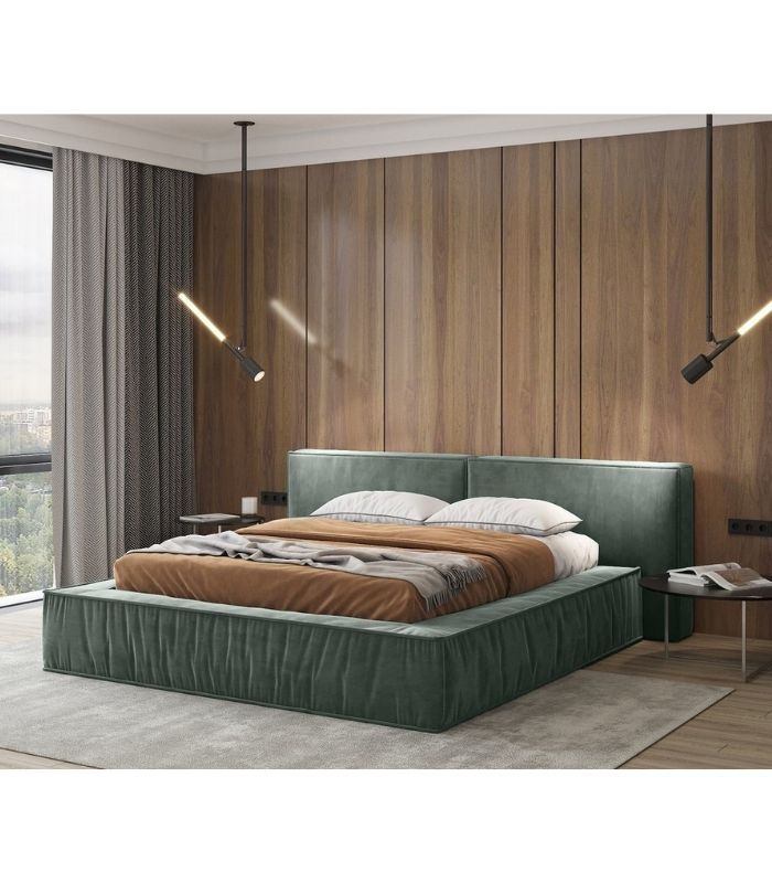 Giường Clifton Nhung 200 Ultra Olivia