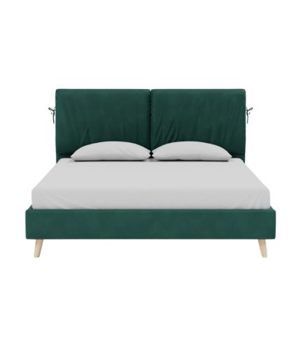 Giường Siteno Nhung 140 Danel Emerald