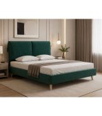 Giường Siteno Nhung 160 Danel Emerald