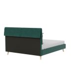 Giường Siteno Nhung 160 Danel Emerald