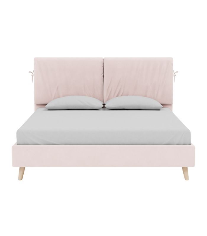 Giường Siteno Nhung 160 Danel Rose