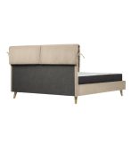 Giường Siteno Nhung 160 Gesta Beige