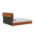 Giường Siteno Nhung 180 Danel Ginger