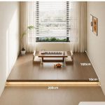 Giường bục gỗ GNG22.3 160x200 - Vân gỗ đậm