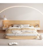 Giường bay gỗ GNG02.3 160x200 - Vân gỗ nhạt