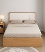 Giường gỗ GNG06.2 140x200 - Vân gỗ nhạt
