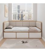 Giường gỗ GNG18.3 160x200 - Vân gỗ nhạt
