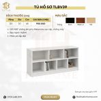 Tủ hồ sơ TLBV39.1 - Trắng