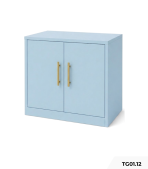 Tủ cầu thang TG01.12 80x60x80 - Xanh