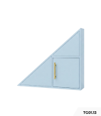 Tủ cầu thang TG01.13 50x60x50 - Xanh
