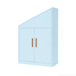 Tủ cầu thang TG01.9 70x60x140 - Xanh