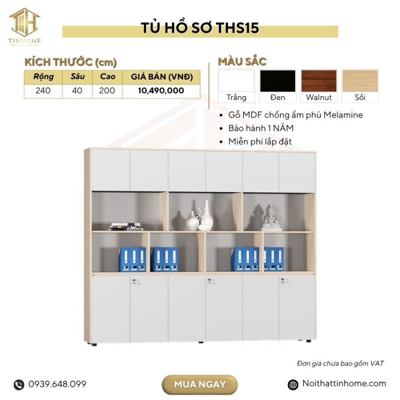 Tủ hồ sơ THS15
