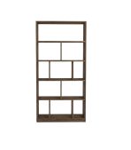 Tủ trang trí TTT01.2 80x150 - Vân gỗ đậm
