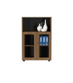 Tủ hồ sơ THS01.2 80x120 - Vân gỗ đậm