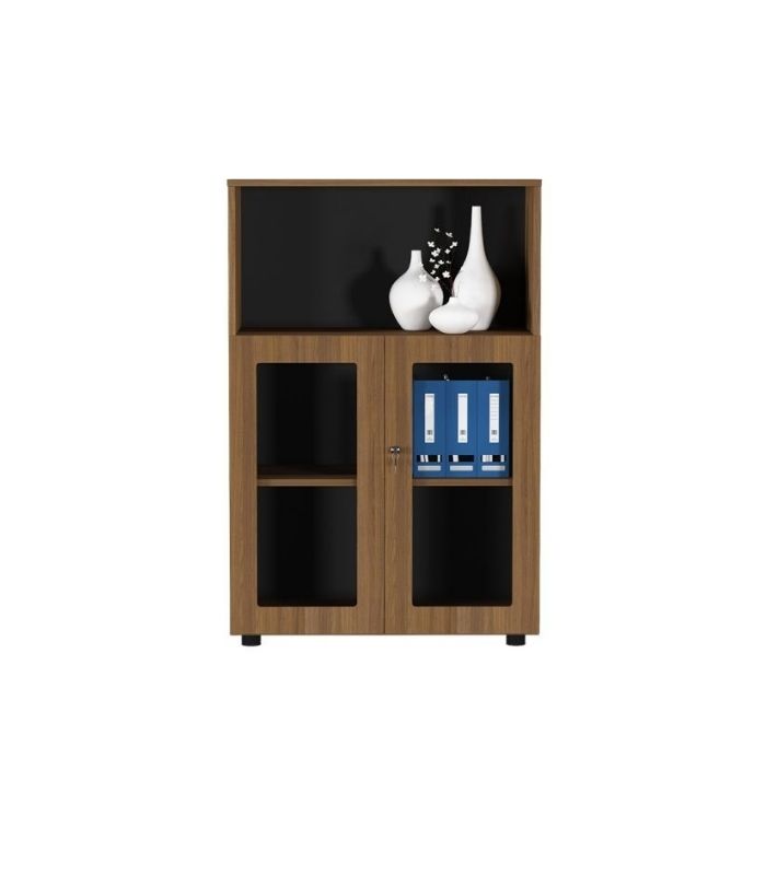 Tủ hồ sơ THS01.2 80x120 - Vân gỗ đậm
