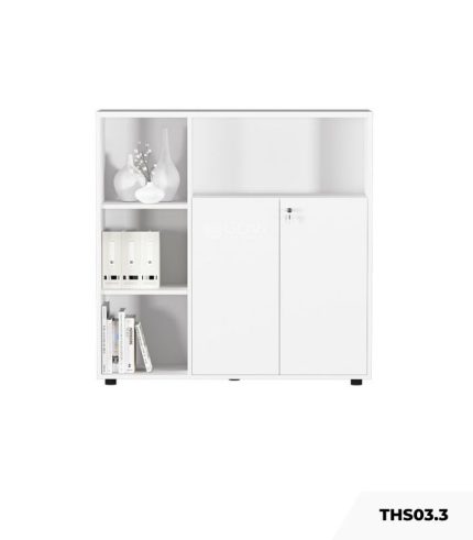 Tủ hồ sơ THS03.3 120x120 - Trắng