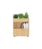 Tủ hồ sơ THS04.1 80x90 - Vân gỗ nhạt