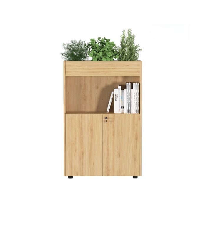 Tủ hồ sơ THS04.6 80x120 - Vân gỗ nhạt
