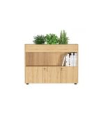 Tủ hồ sơ THS04.8 120x90 - Vân gỗ nhạt