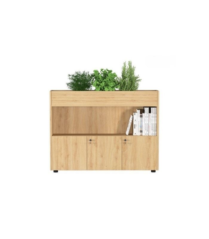 Tủ hồ sơ THS04.8 120x90 - Vân gỗ nhạt