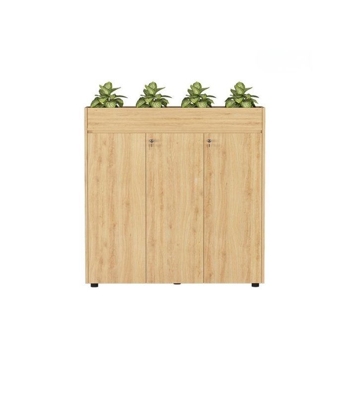 Tủ hồ sơ THS06.10 120x120 - Vân gỗ nhạt
