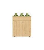Tủ hồ sơ THS06.1 80x90 - Vân gỗ nhạt
