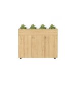 Tủ hồ sơ THS06.7 120x90 - Vân gỗ nhạt