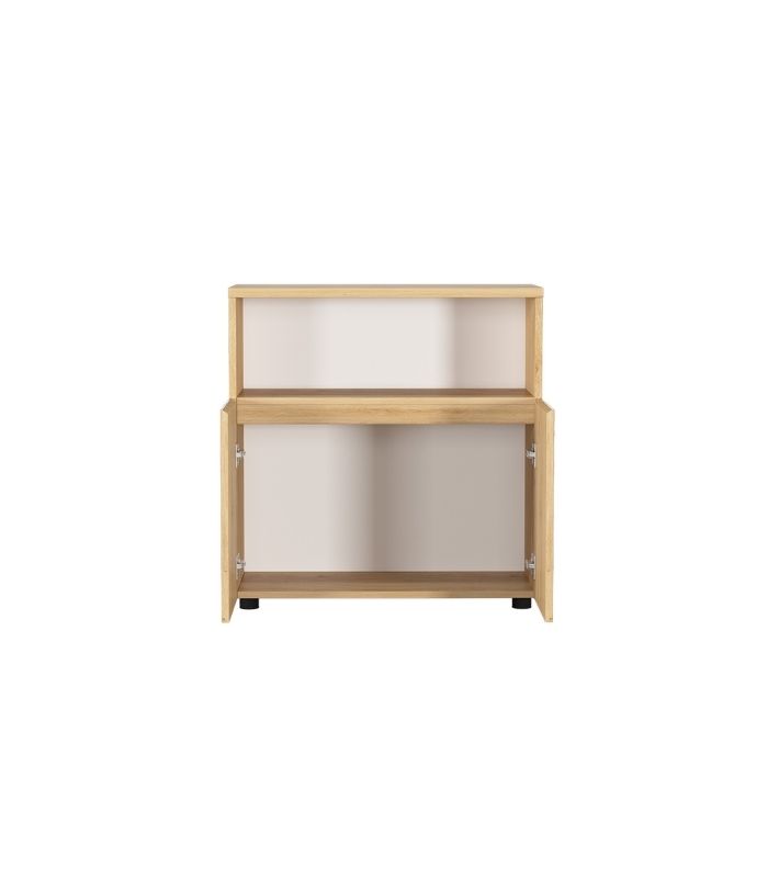 Tủ hồ sơ THS07.1 80x80 - Vân gỗ nhạt