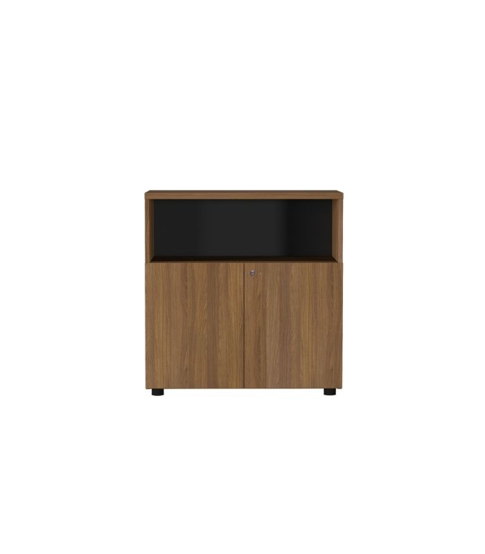 Tủ hồ sơ THS07.2 80x80 - Vân gỗ đậm