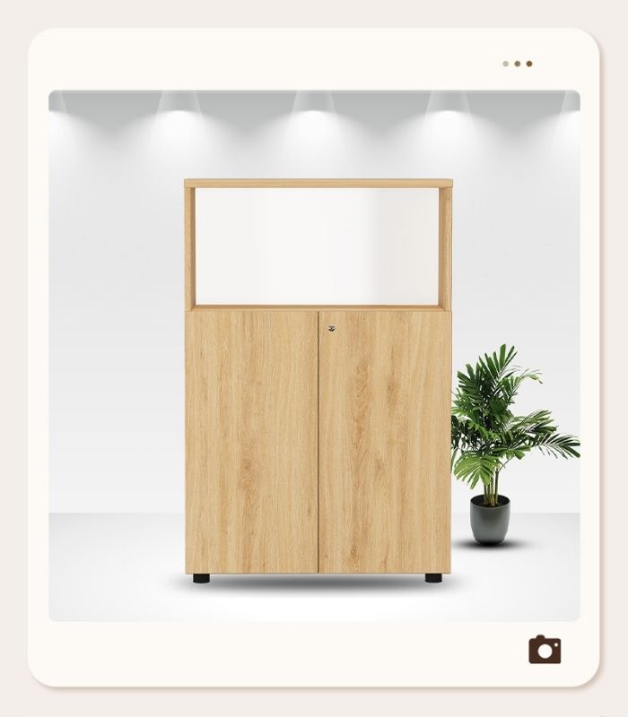 Tủ hồ sơ THS07.3 80x120 - Vân gỗ nhạt