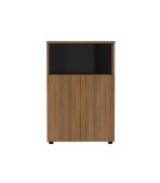 Tủ hồ sơ THS07.4 80x120 - Vân gỗ đậm