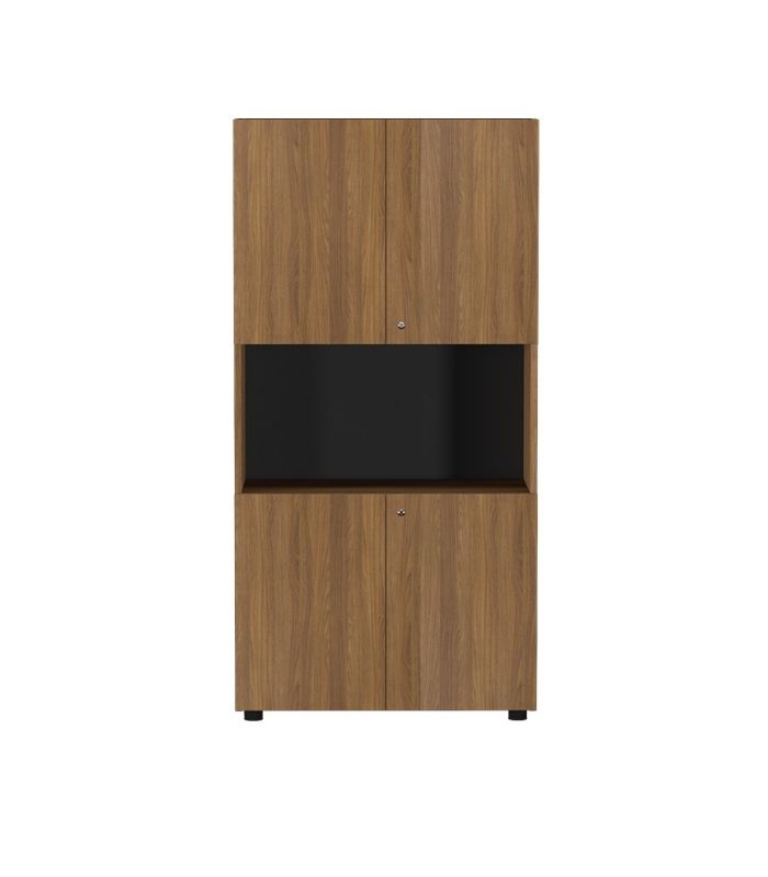 Tủ hồ sơ THS07.7 80x160 - Vân gỗ đậm
