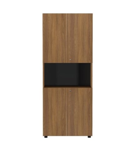 Tủ hồ sơ THS07.9 80x200 - Vân gỗ đậm