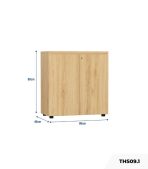 Tủ hồ sơ THS09.1 80x80 - Vân gỗ nhạt