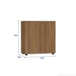 Tủ hồ sơ THS09.2 80x80 - Vân gỗ đậm