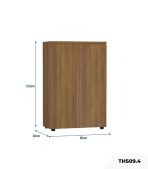 Tủ hồ sơ THS09.4 80x120 - Vân gỗ đậm