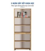 Tủ hồ sơ THS09.7 80x200 - Vân gỗ nhạt