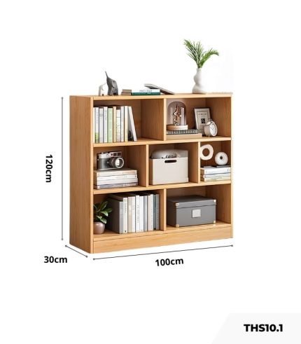 Tủ hồ sơ THS10.1 100x120 - Vân gỗ nhạt