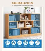 Tủ hồ sơ THS10.3 140x120 - Vân gỗ nhạt