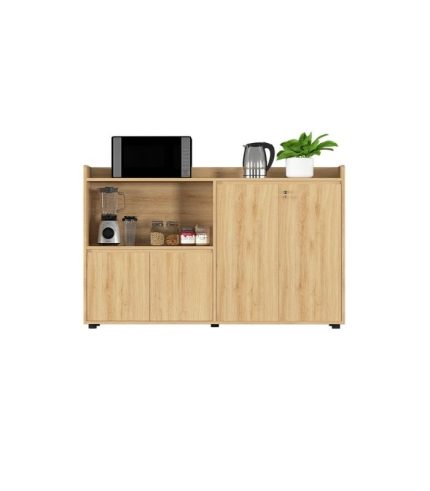 Tủ hồ sơ THS12.4 160x100 - Vân gỗ nhạt